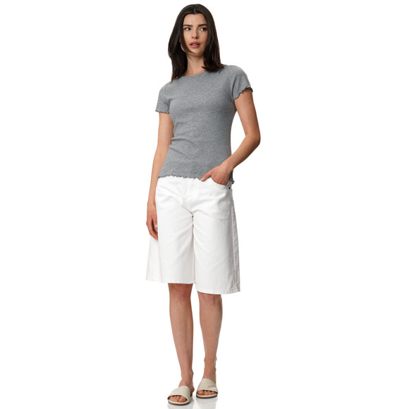 Damen Bermuda-Shorts mit Five-Pocket-Style