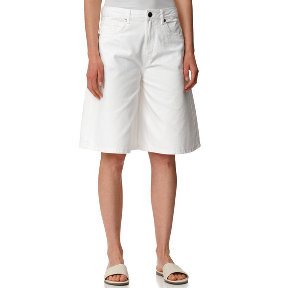 Damen Bermuda-Shorts mit Five-Pocket-Style