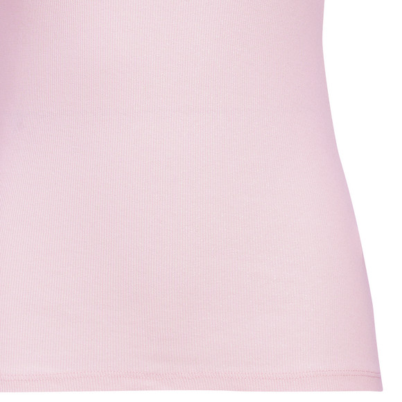 Damen Top mit Rippstruktur