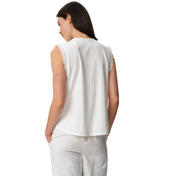 Damen Blusentop mit V-Ausschnitt