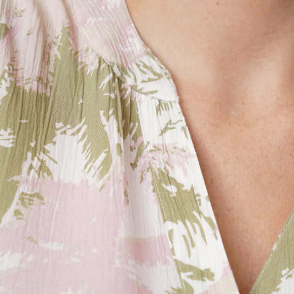 Damen Kleid in Crepp-Optik