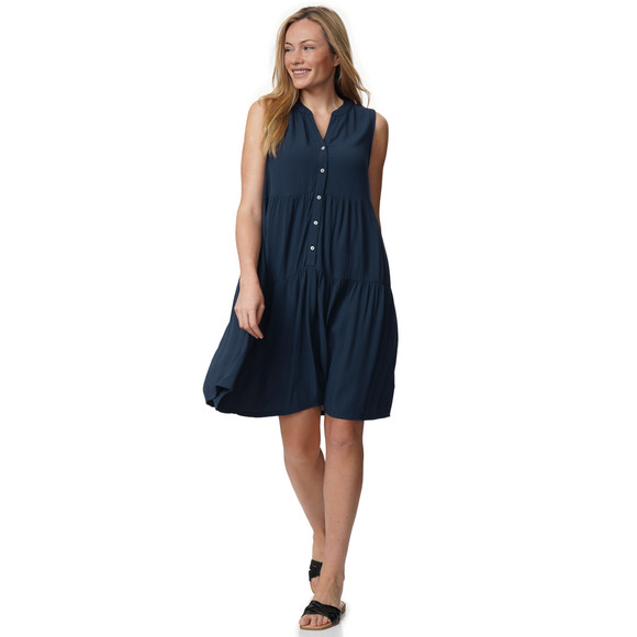 Damen Kleid in Crepp-Optik