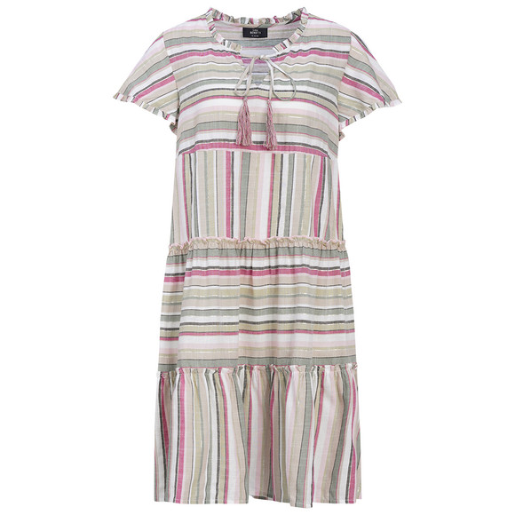 Damen Kleid im Streifen-Look