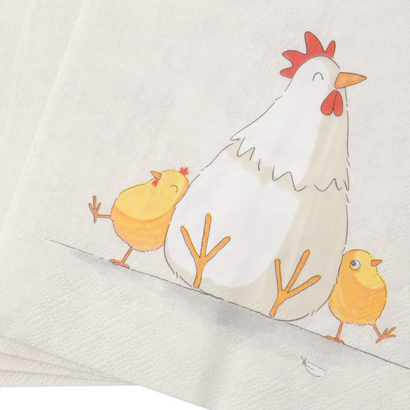 20 Servietten im Oster-Look