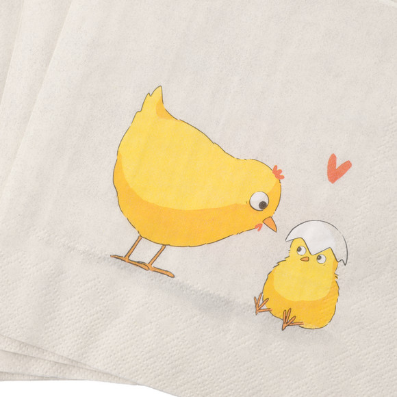 20 Servietten im Oster-Look