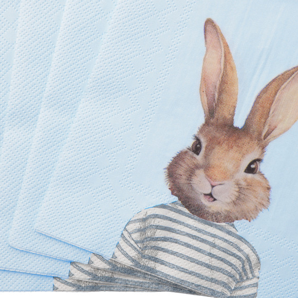 20 Servietten im Oster-Look