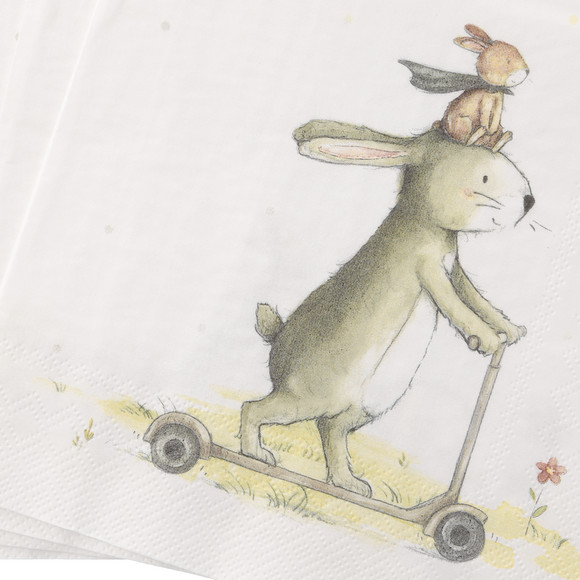 20 Servietten im Oster-Look