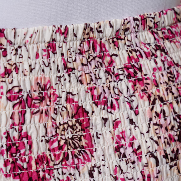 Damen Wide-Leg-Hose mit Smkokbund