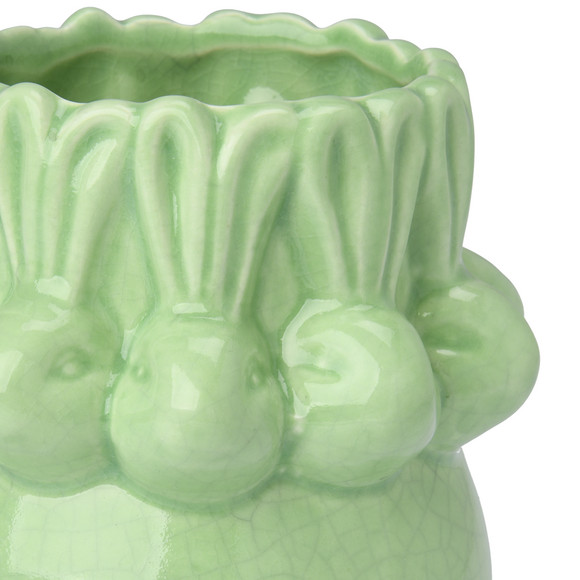 Vaas met hazenkopjes