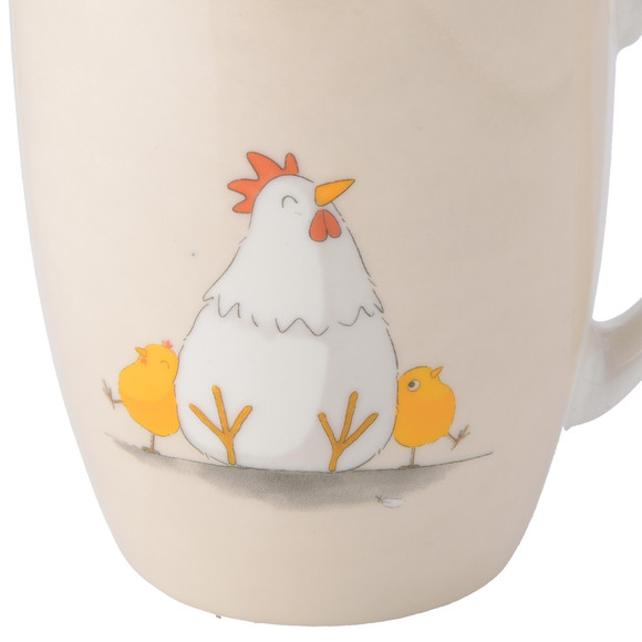 Beker in paasontwerp