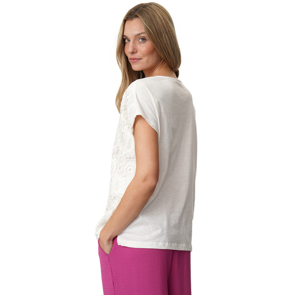 Damen T-Shirt mit Spitze