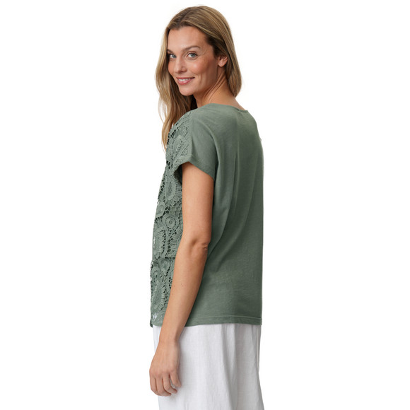 Damen T-Shirt mit Spitze