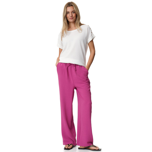 Damen T-Shirt aus strukturiertem Material