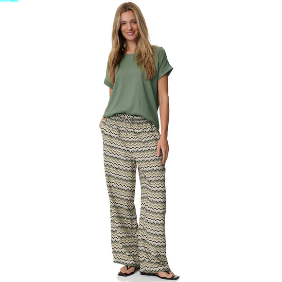 Damen T-Shirt aus strukturiertem Material