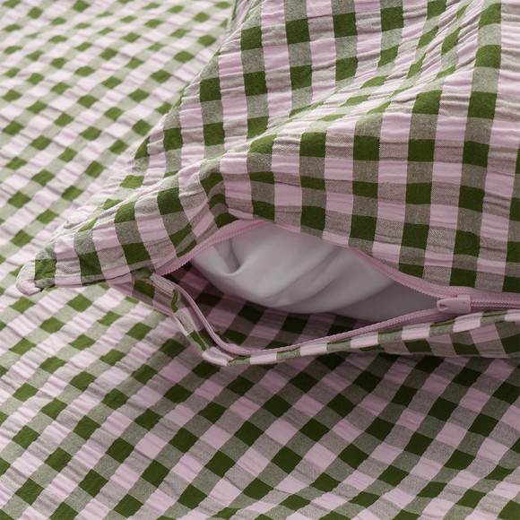 Seersucker Bettwäsche 135 x 200 cm