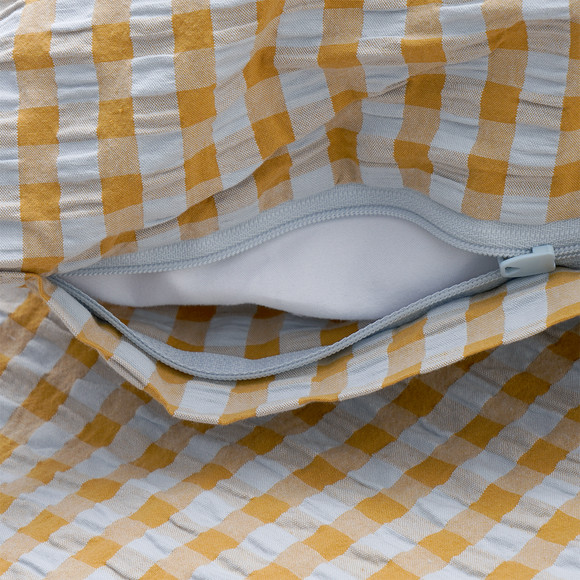 Seersucker Bettwäsche 155 x 220 cm