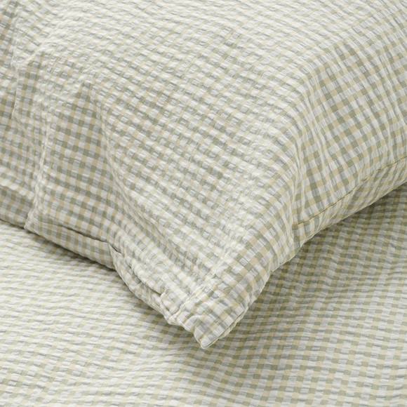 Seersucker Bettwäsche 155 x 220 cm