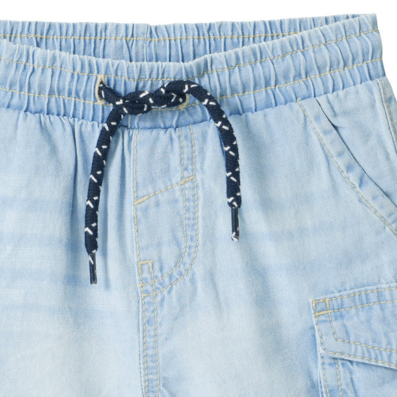 Baby Denim-Shorts mit Cargo-Taschen