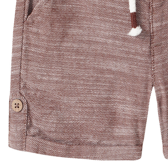 Baby Shorts mit Webstruktur