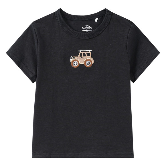 Baby T-Shirt mit Fahrzeug-Motiven