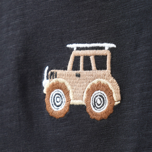 Baby T-Shirt mit Fahrzeug-Motiven