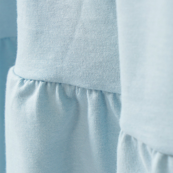 Mädchen Kleid unifarben