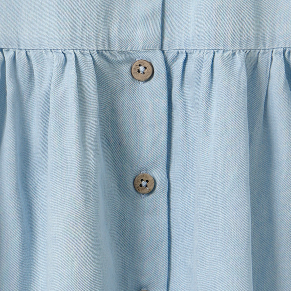 Baby Kleid in Denim-Optik