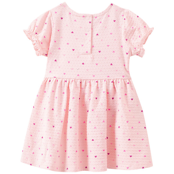 Baby Kleid mit Herzchen-Print