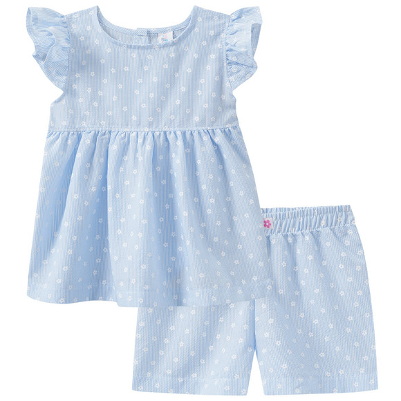 Baby Set aus Bluse und Shorts