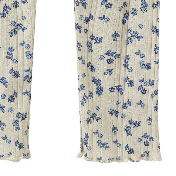 Baby Leggings mit Ajour-Muster