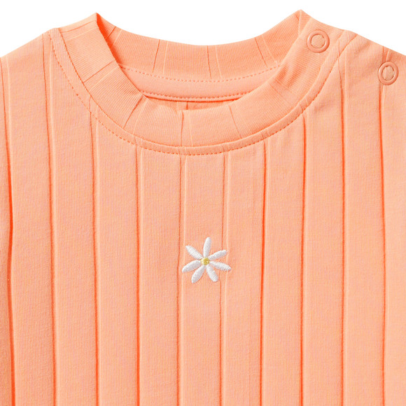 Baby T-Shirt mit Ripp-Struktur
