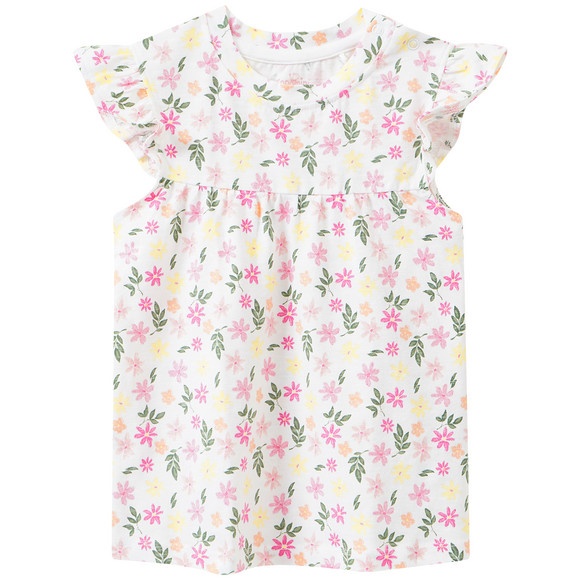 Baby T-Shirt mit Blümchen allover