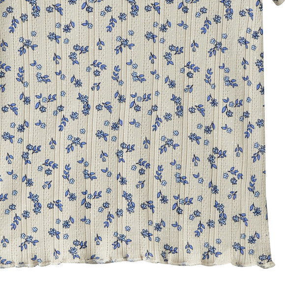 Baby T-Shirt mit Ajour-Muster