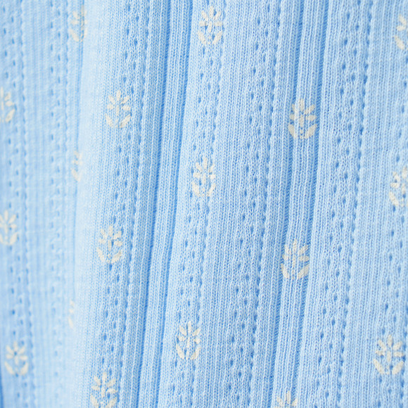 Baby T-Shirt mit Ajour-Muster
