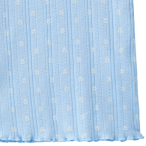 Baby T-Shirt mit Ajour-Muster