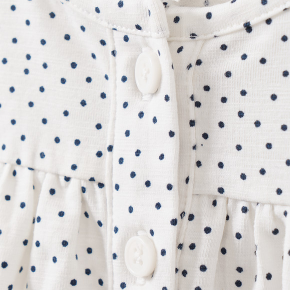 Baby T-Shirt mit Punkte-Allover