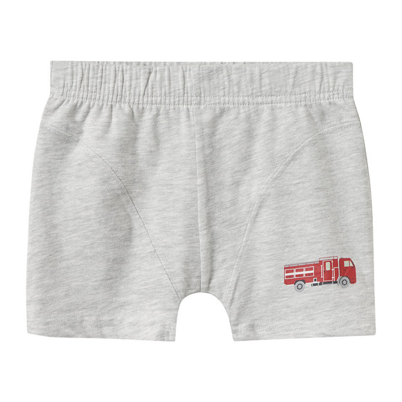 5 Jungen Boxer mit Feuerwehr-Motiven