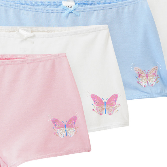 5 Mädchen Pantys mit Bio-Baumwolle