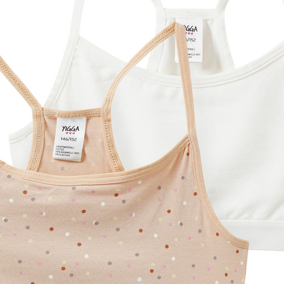 2 Mädchen Bustiers im Set