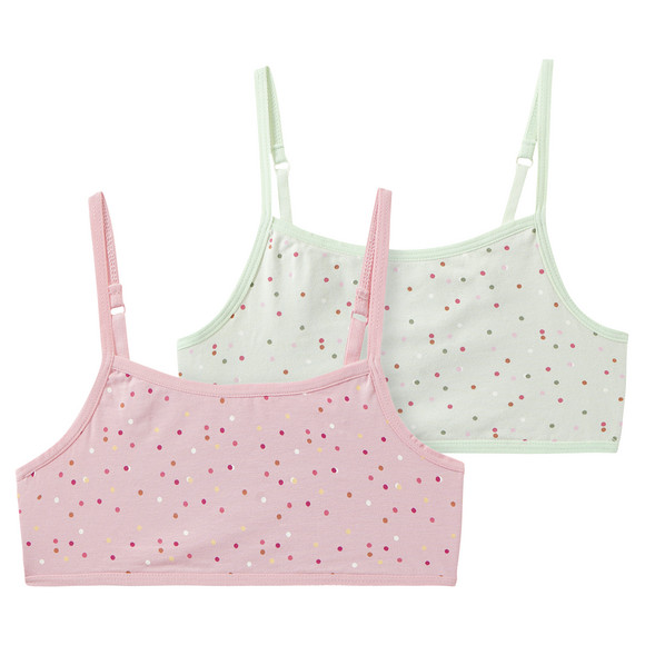 2 Mädchen Bustiers im Set