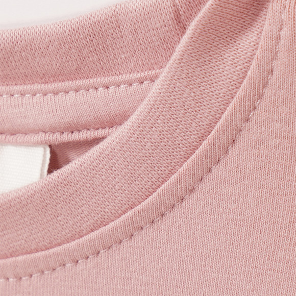 3 Mädchen Langarmshirts in Unifarben