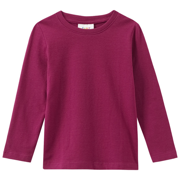 3 Mädchen Langarmshirts im Set