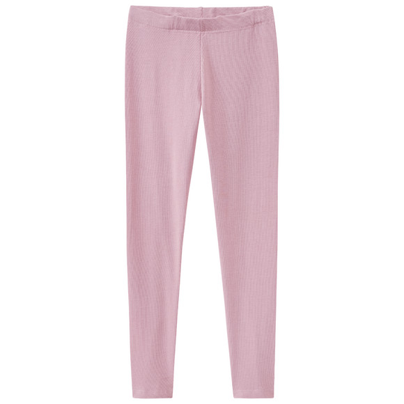 2 Mädchen Leggings mit Bio-Baumwolle