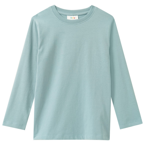 3 Jungen Langarmshirts im Basic-Look