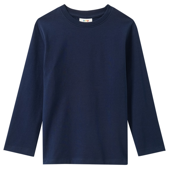 3 jongensshirts met lange mouwen