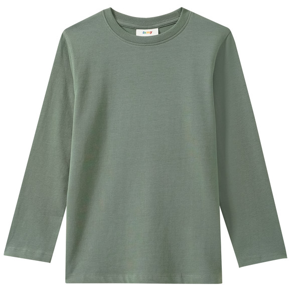 3 jongensshirts met lange mouwen