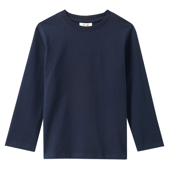3 jongensshirts met lange mouwen