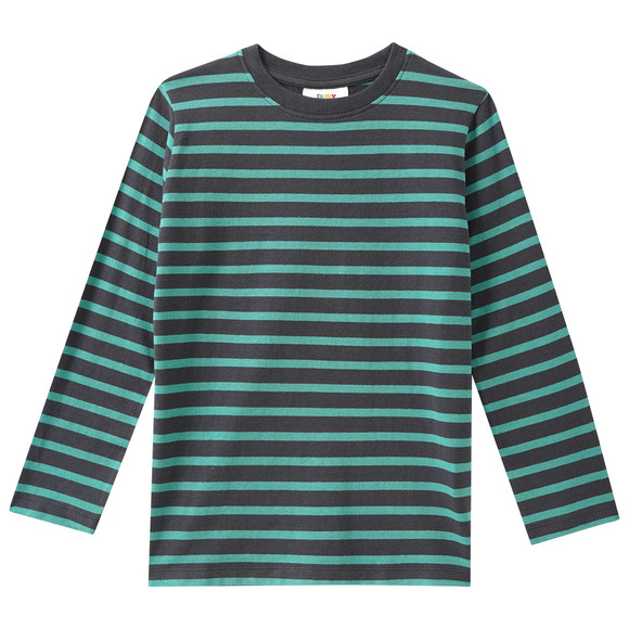 3 jongensshirts met lange mouwen