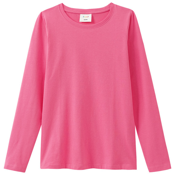 3 Mädchen Langarmshirts im Set