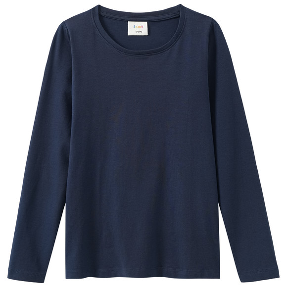 3 Mädchen Langarmshirts im Set